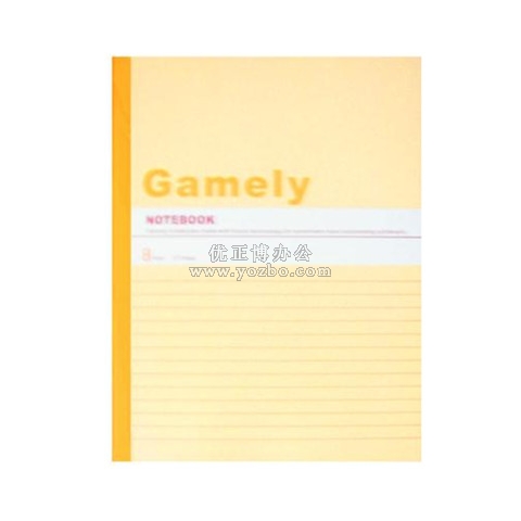 嘉顺达Gamely A4页软抄本/笔记本210*297mm