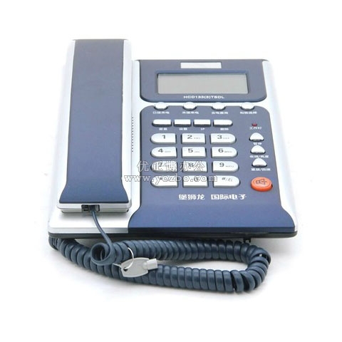 堡狮龙 3型来电显示电话机 HCD133(3) 和弦铃声