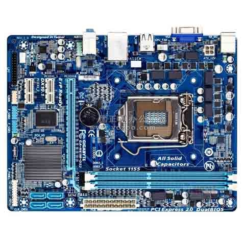 技嘉GA-H61M-DS2 rev.1.2主板(Intel H61 /LGA 1155)