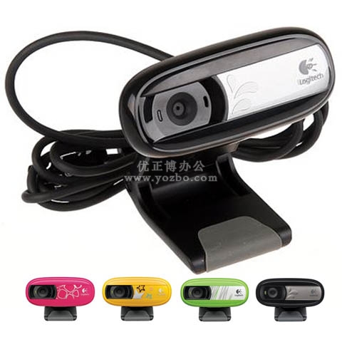 罗技（Logitech）C170 网络摄像头 超值的带麦摄像头！