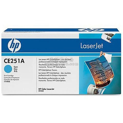 惠普（HP）LaserJet CE251A 青色硒鼓 原装硒鼓