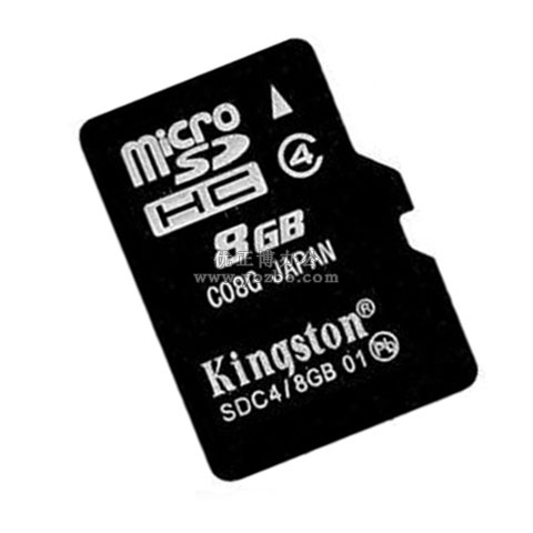 金士顿（Kingston）8GB Class4 TF(Micro SD)存储卡