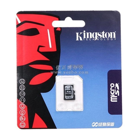 金士顿（Kingston）4GB Class4 TF(Micro SD)存储卡