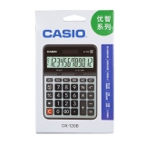 卡西欧(CASIO)12位数桌面型计算器 DX-120B